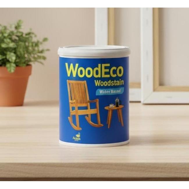 LENKOTE Politur WoodStain Woodeco Vernis Kayu Wood Stain Eco1 Lt Liter