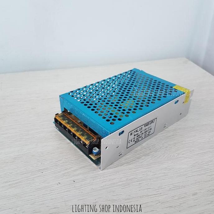 TERBARU - Adaptor led 12v 10A power supply Trafo