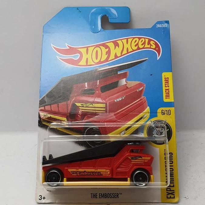 ORIGINAL HOTWHEELS THE EMBOSSER RED