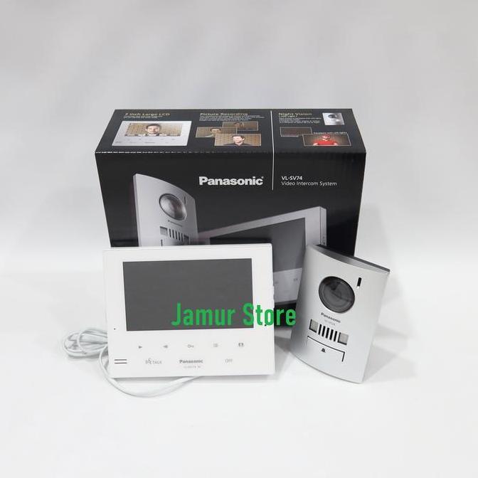 HARGA DISC - Video Door Phone Panasonic VLSV71 - Putih
