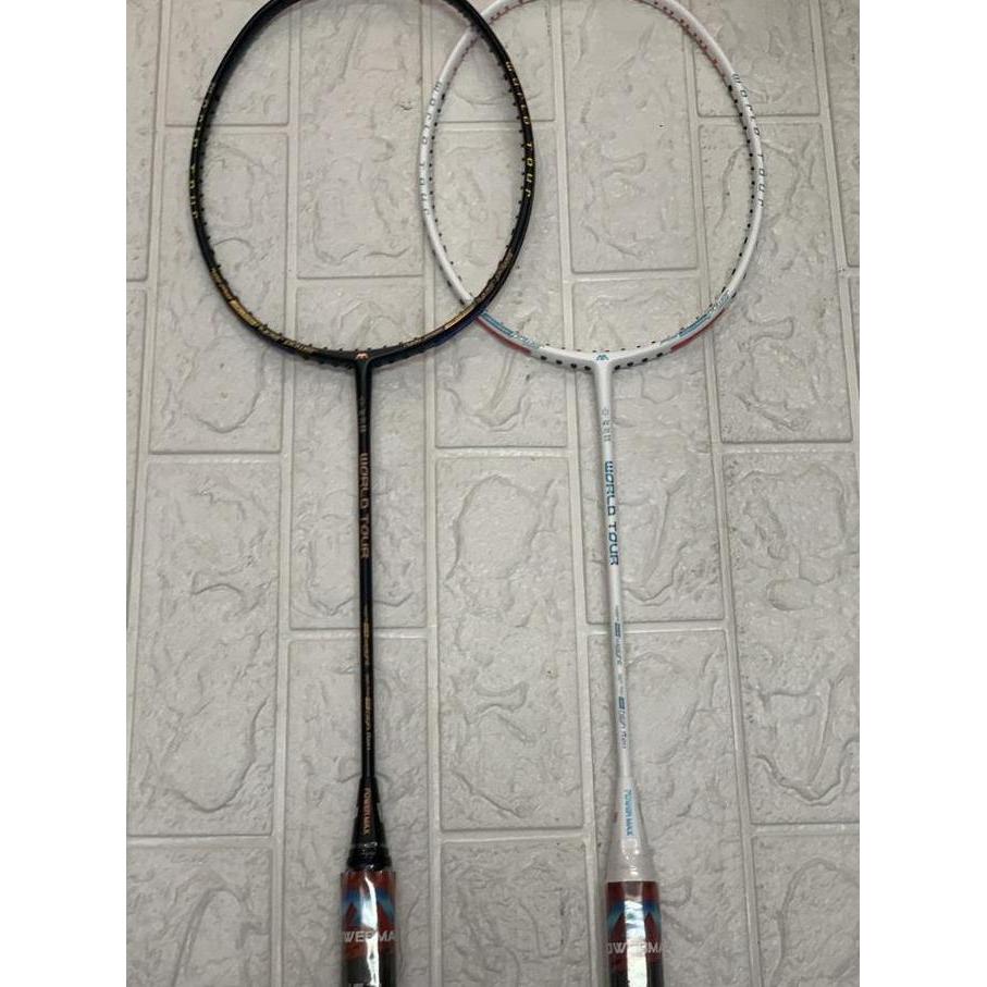 Raket Badminton Power max Powermax PREMIUM WORLD TOUR 4U G1 MAX 35 LBS