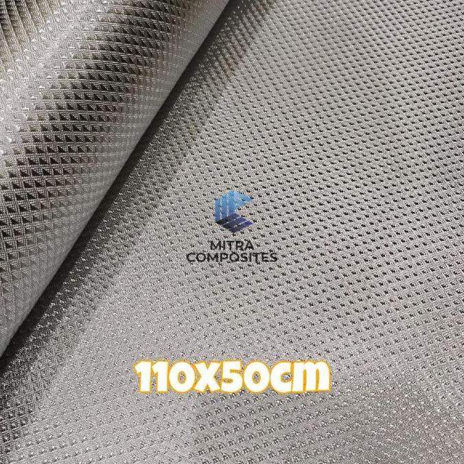 TERBARU - serat silver texalium carbon fiber kevlar jacquard fabric