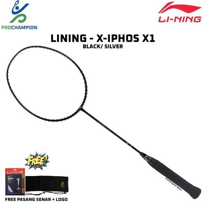 Raket Badminton Lining X Iphos X1 Original