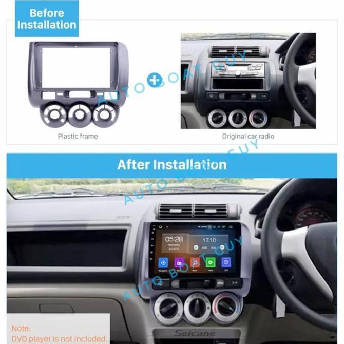 Frame Headunit JAZZ GD3 / CITY 2003 - 2007 OEM Style Android