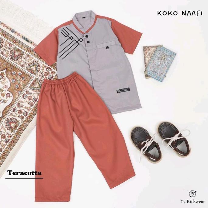Baju setelan koko anak terbaru koko naafi y2kidswear Katun Nyaman