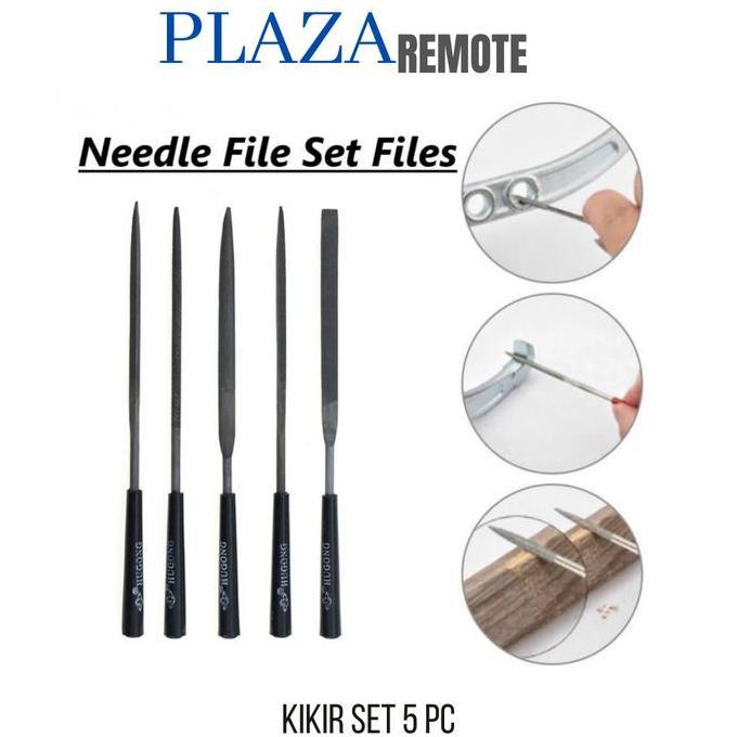MELAKASA ALAT KIKIR MINI HUGONG BESI EMAS PAHAT UKIR FILES 3 INCH ( 5 PC )