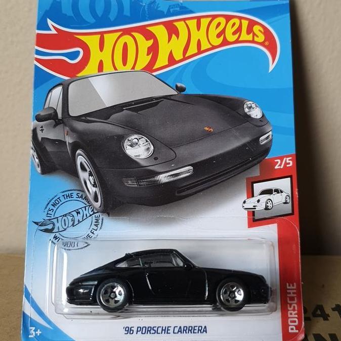 ORIGINAL HOTWHEELS 96 PORSCHE CARRERA BLACK