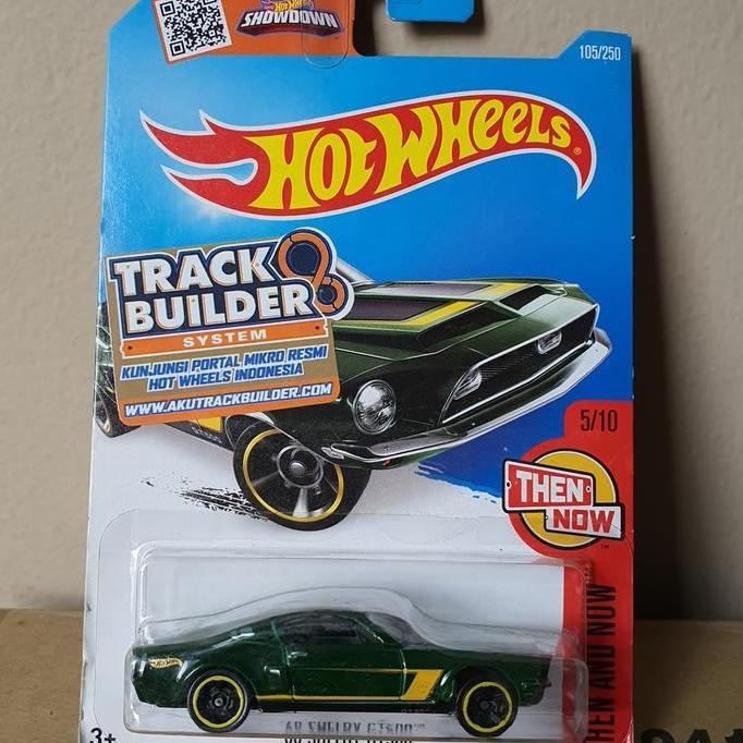 ORIGINAL HOTWHEELS 68 SHELBY GT 500 GREEN