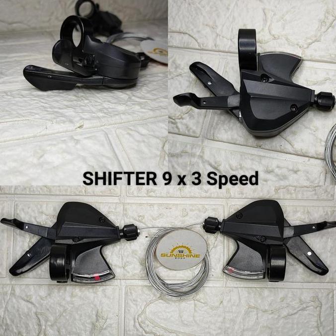 Shifter 9 x 3 Speed RRT Sepeda MTB Federal