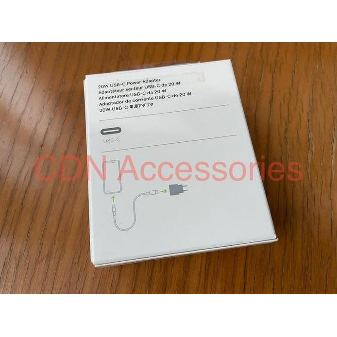 Apple USB type C 20W Power Adapter Adaptor For iPhone iPad iwatch Original iBox