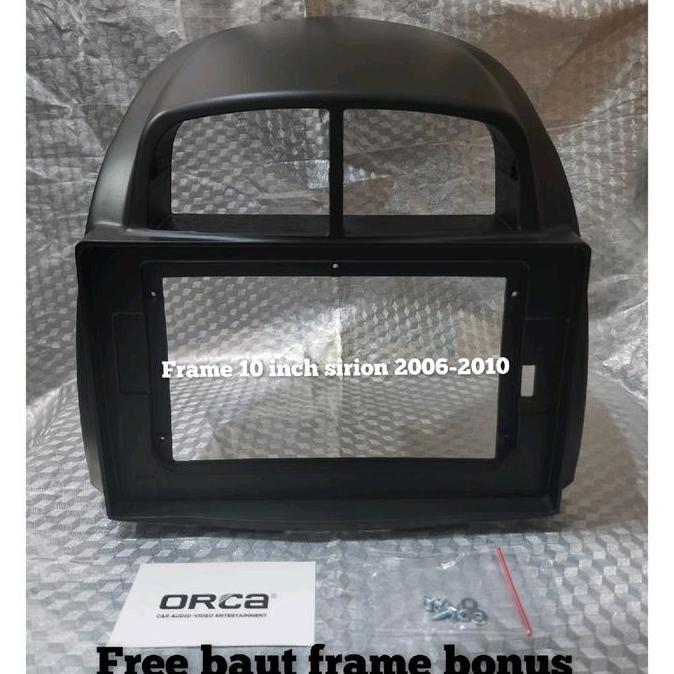 Frame Head Unit Android 10 Inch Mobil Sirion 2006-2010