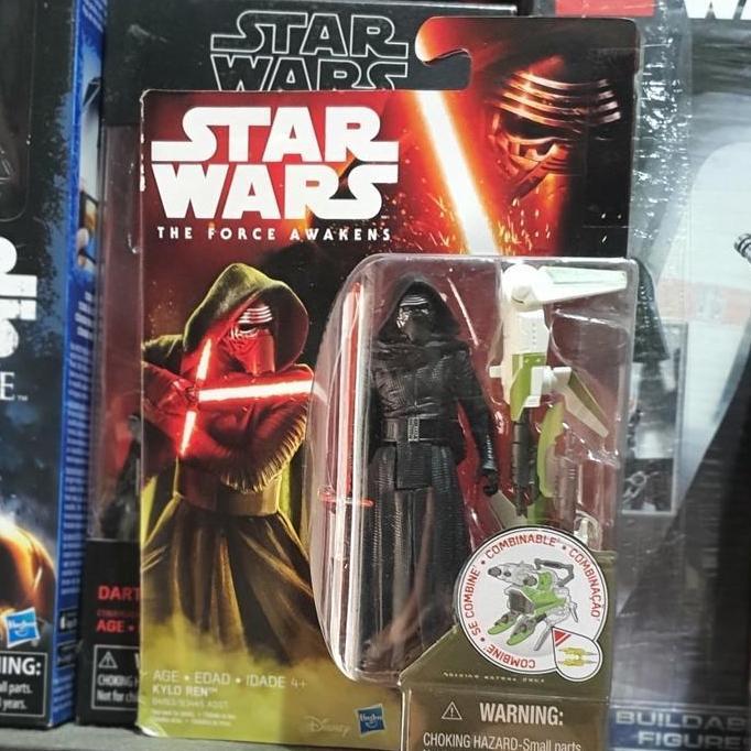 ORIGINAL HASBRO STAR WARS THE FORCE AWAKENS KYLO REN FIGURINES