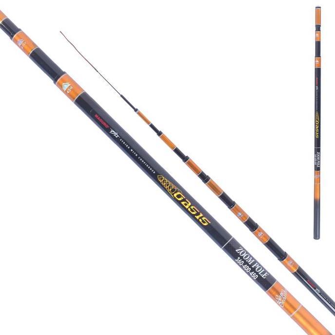 Joran Tegek Maguro Oasis | 360 450 540 630 | Zoom Pole | Carbon Keryu Kaku | Ruas Panjang ~ Indonesi