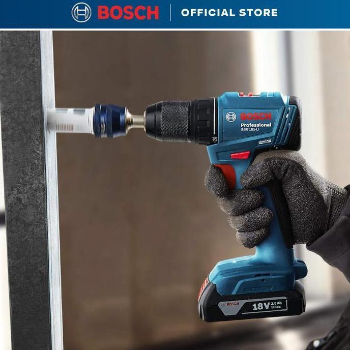 Murah Mesin Bor Baterai / Cordless Bosch Gsr 185-Li Pengganti Gsr 180-Li