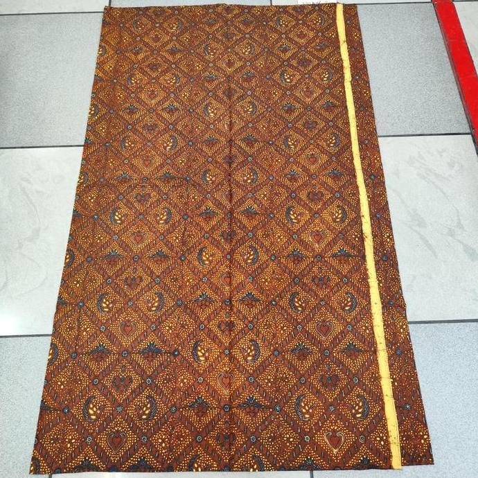 kain batik tulis motif sidomukti sogan ganes khas solo asli