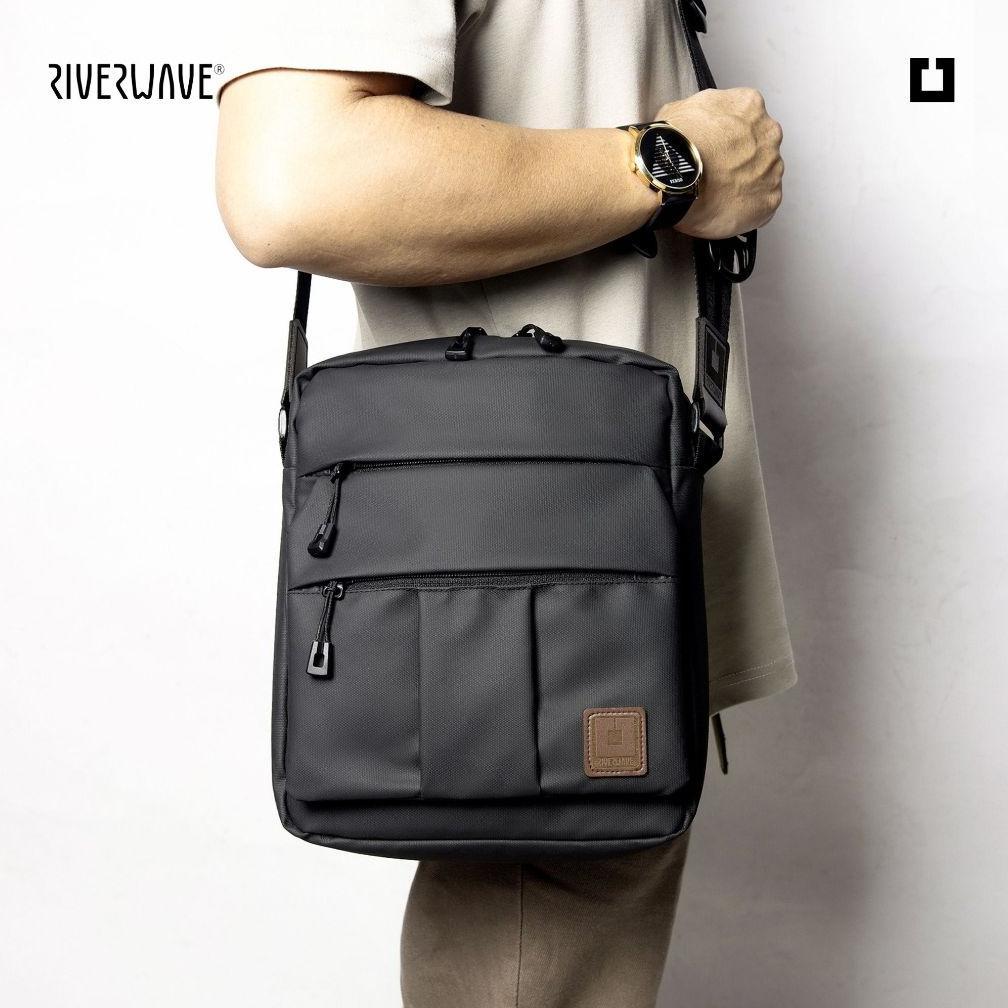 Riverwave Musi Tas Selempang Pria Waterproof Slingbag Cowok Keren Premium Anti Air