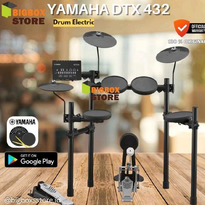 hubafirah - yamaha dtx 432k / yamaha elektrik  drums set dtx-432k / dtx432k / yamaha dtx 432k / dtx 