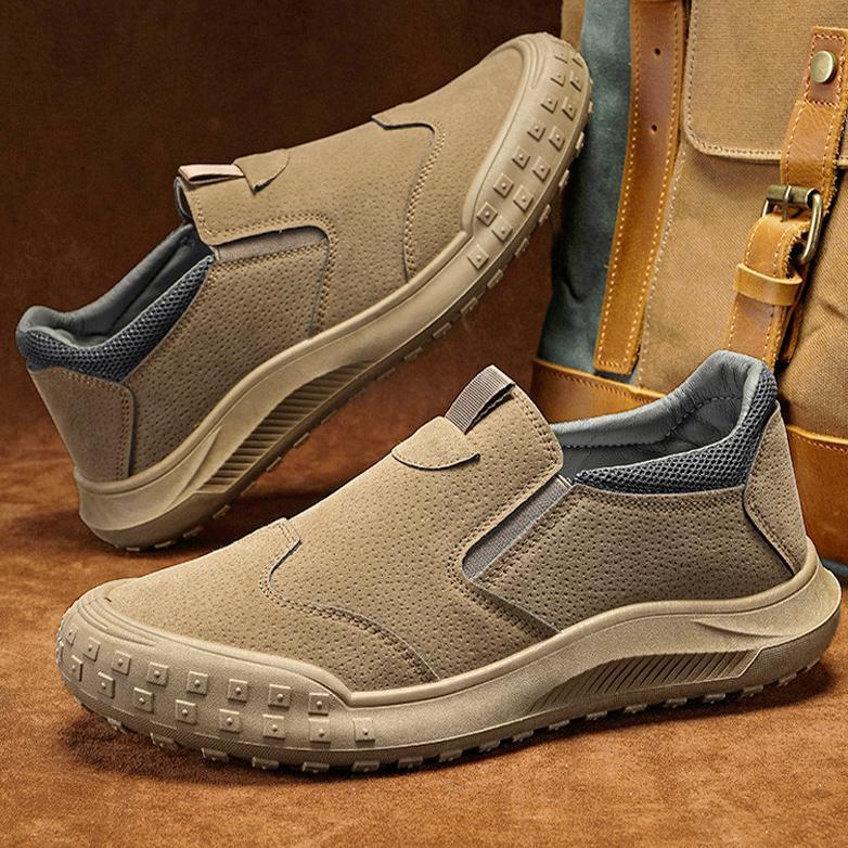 Sepatu Slip on Pria Sepatu Sneakers Sepatu Casual Kulit Formal Sepatu Kerja Sepatu pria
