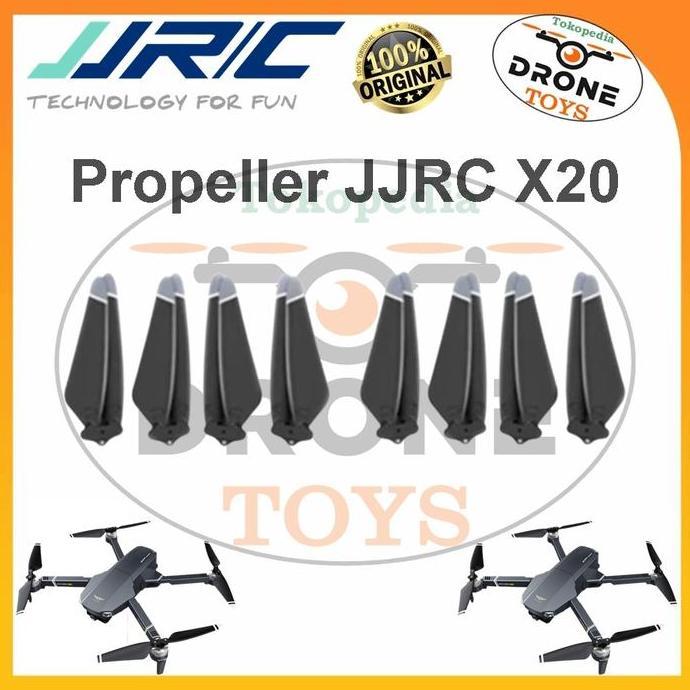 TERLARIS PROPELER JJRC X20 PART PROPELLER BALING BALING DRONE JJRC X20 PRO