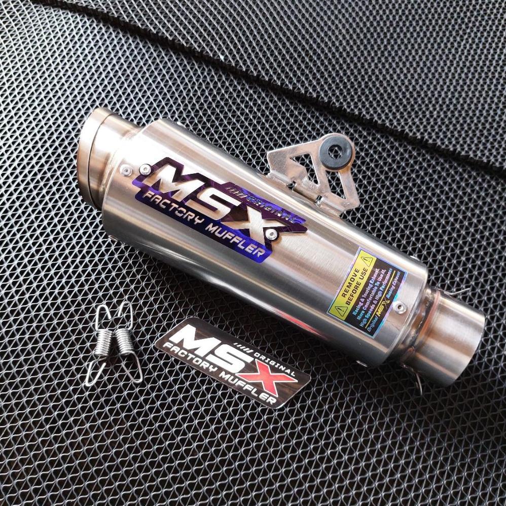 Grade Ori Slincer Knalpot Original Msx Inlet 50 Jrm D50 Knalpot Jrm Slincer Only