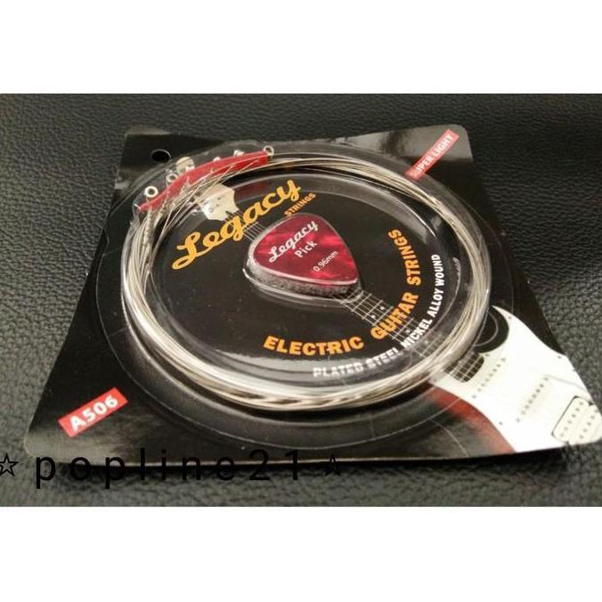 Senar Electric LEGACY A506 / Senar gitar listrik Legacy A506