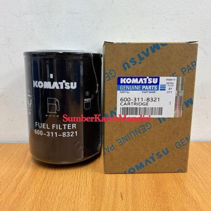 Komatsu 600-311-8321 Fuel Filter Cartridge / Oil Filter Komatsu 600-311-8321