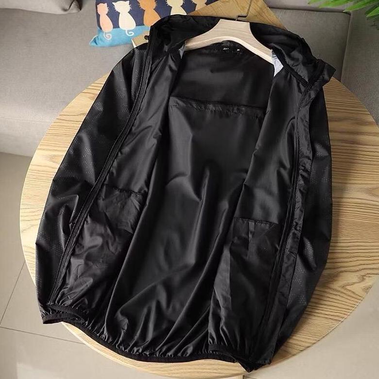 HOT DEALS Jacket Olahraga Parasut Waterproof Outdoor Hiking Sportwear Anti UV Saku Resleting Pria Wa