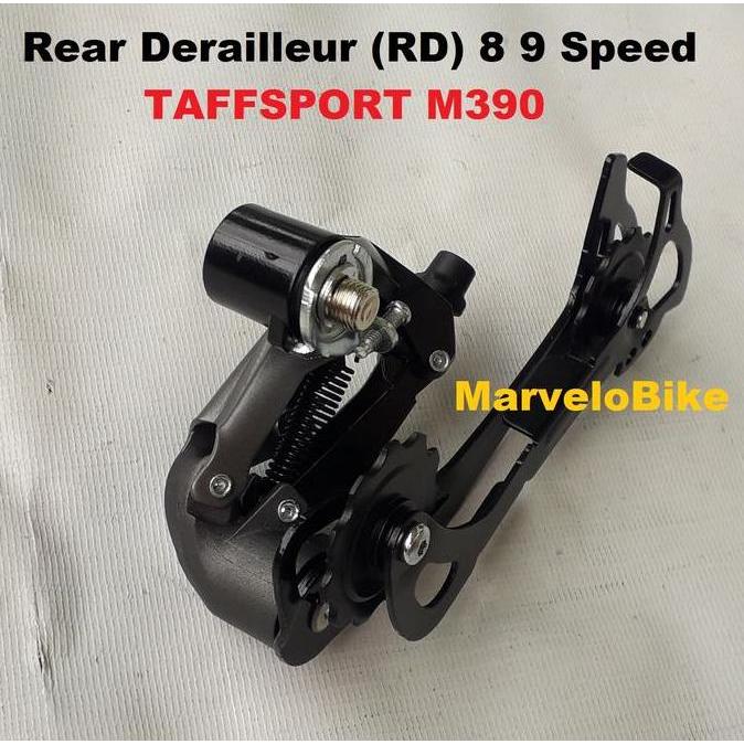 RD Rear derailleur Sepeda 8 9 Speed Long Arm Merk TAFFSPORT M390