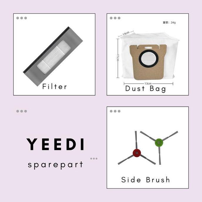 SPAREPART DUSTBAG YEEDI Vac 2 - Station