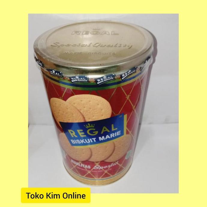 Biskuit Marie Regal Kaleng Rantai 1 kg