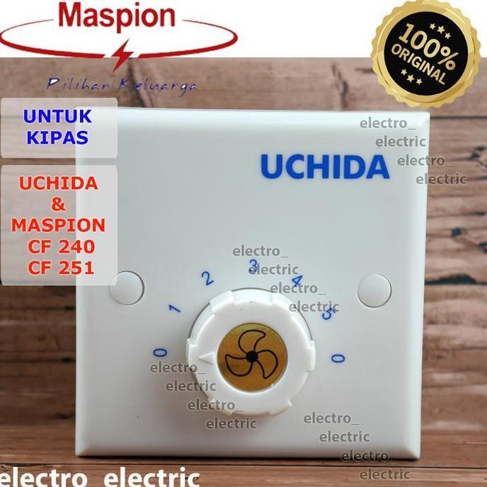 Sale Maspion Uchida - Saklar Switch Kipas Angin Uchida Maspion Cf 240 - Cf 251 - Switch Box Saklar P