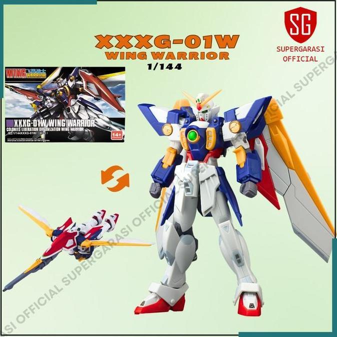 Sidiqstay - Action figure hg 1/144 wing warrior action figure model kit pajangan xxxg-01w