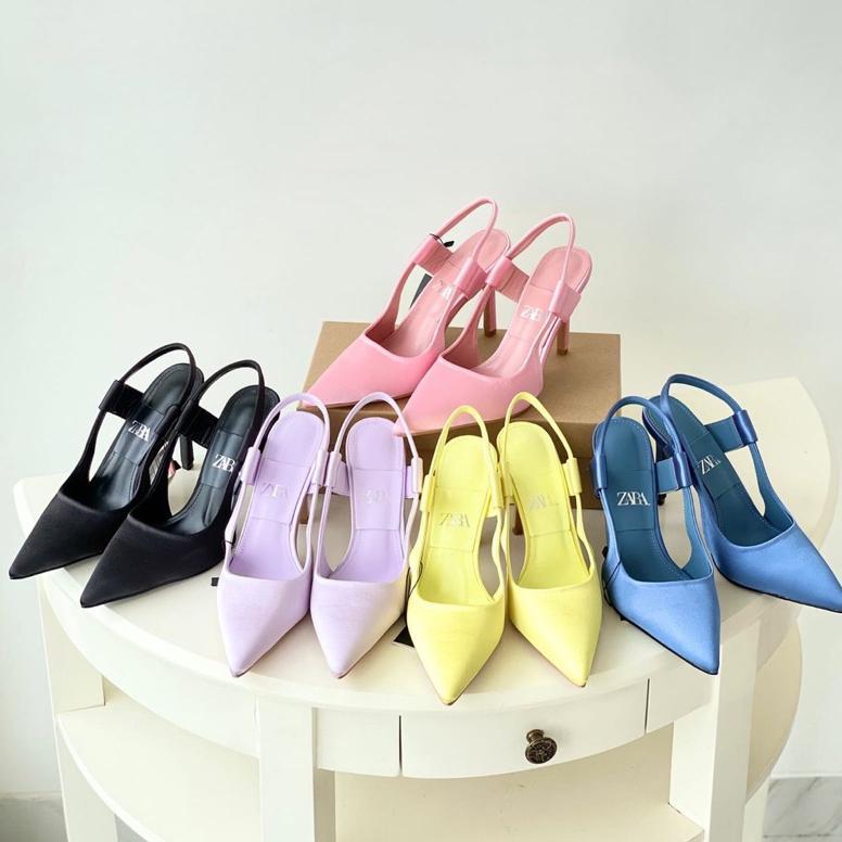 BIG PROMO Sepatu Heels Wanita Zara Sepatu Heels Wanita Branded Sepatu Heels Elegant Wanita Sepatu Wa