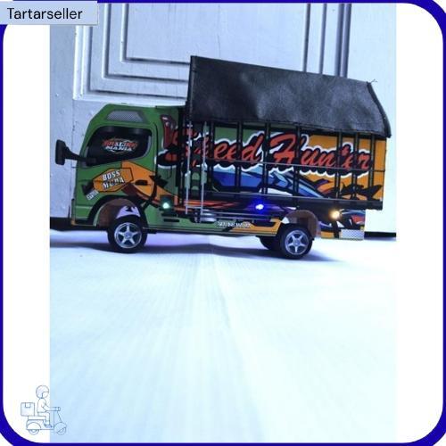 Miniatur Truk Oleng Kayu Full Lampu Kelip Harga Murah Dijamin Bagus