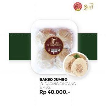 BAKSO JUMBO DAGING CINCANG ISI 4