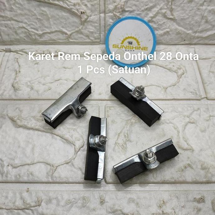 Karet Kampas Rem Brake Shoe Sepeda Onthel 28 Ontel Onta Jadul Vintage