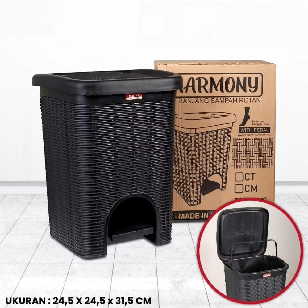 Tempat Sampah Bak Sampah Tabitha Regata & Harmony Injak Series