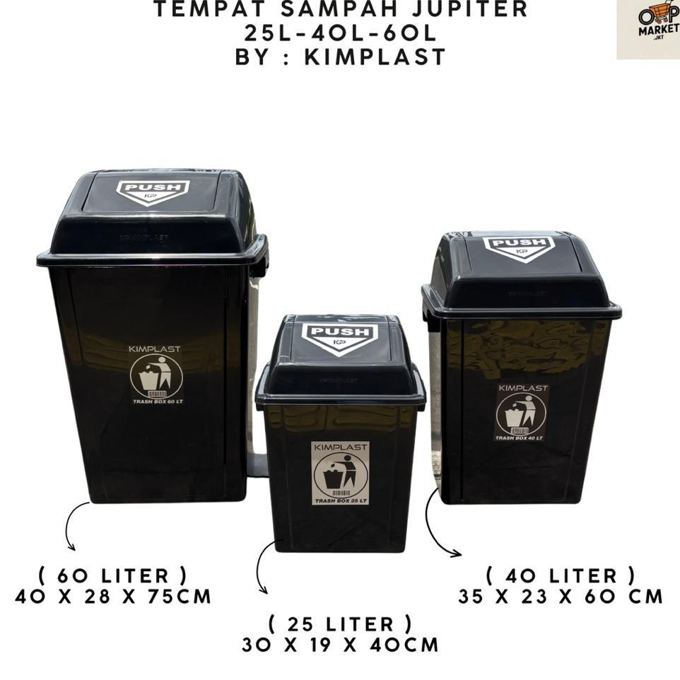 Kimplast - Tempat Sampah Jupiter Tempat Sampah Luar Rumah Tempat Sampah Tutup Tempat Sampah Dapur Te
