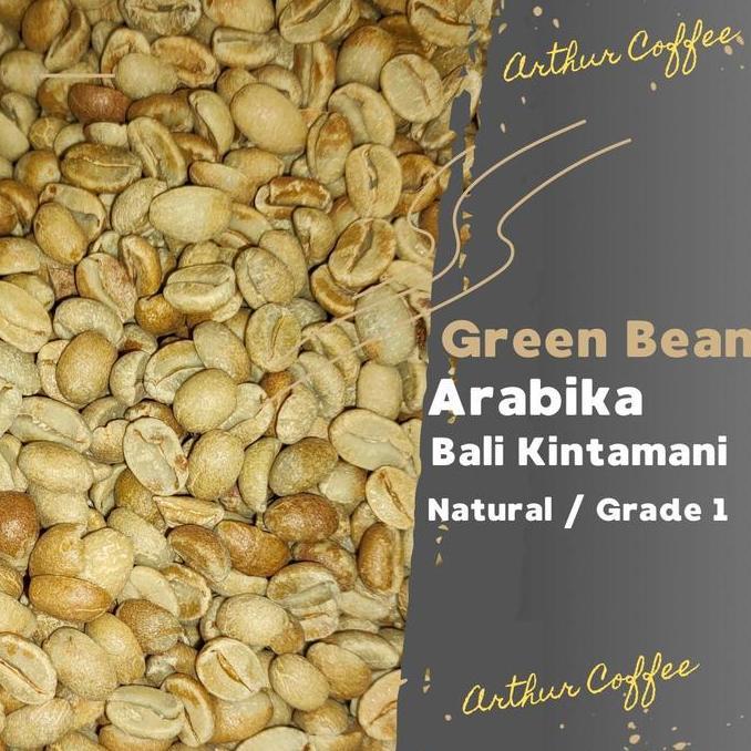 Green bean / biji kopi arabika Bali Kintamani - Natural TERMURAH