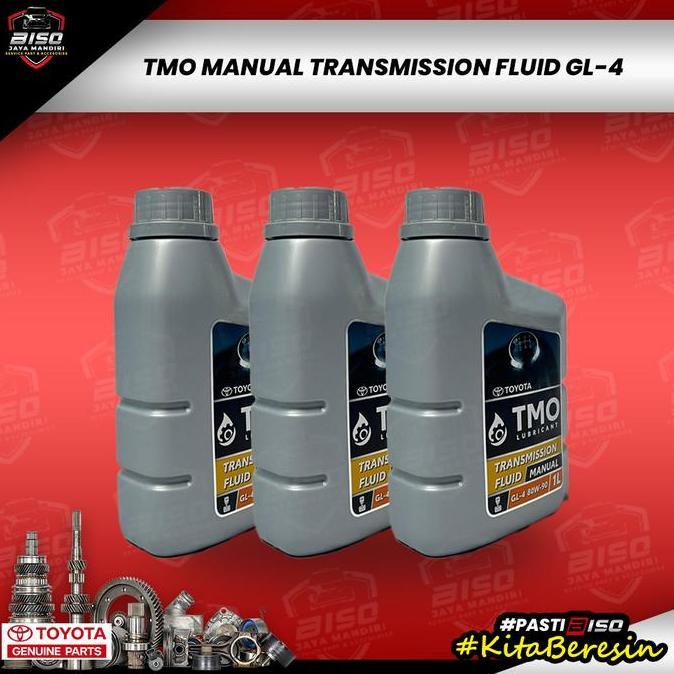 Toyota TMO Manual Transmission Fluid GL-4 80W-90 1L - Oli Transmisi Manual TMO Original