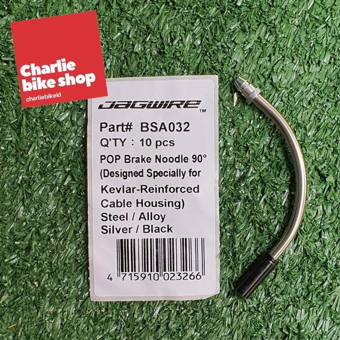 Pipa V-Brake JAGWIRE Noodles Cable Guide 90 derajat Alumunium BSA032