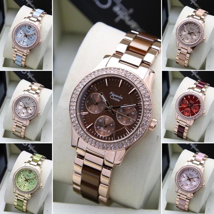 Jam Tangan Wanita Alexandre Christie AC 2932 BF Original