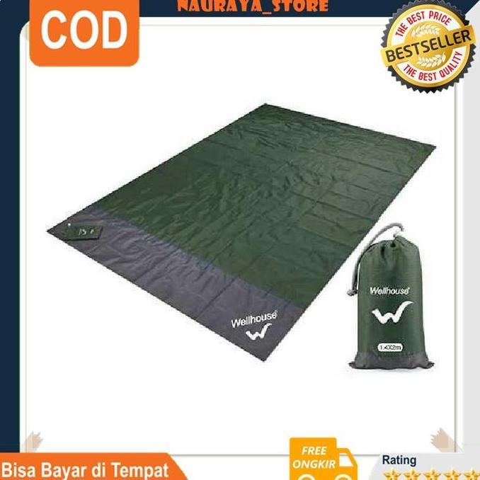 NEW TIKAR CAMPING WATERPROOF MATRAS CAMPING TEBAL ANGIN YOGA LIPAT MURAH ORI