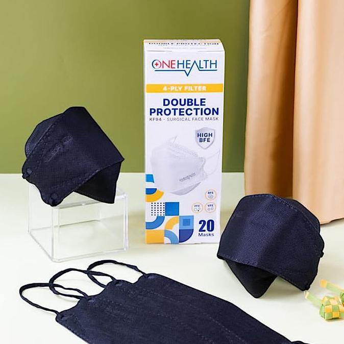 Masker Kf94 / Kf 94 Onehealth 4 Ply Surgical Face Mask Isi 20 Pcs - Masker 4Ply Filter