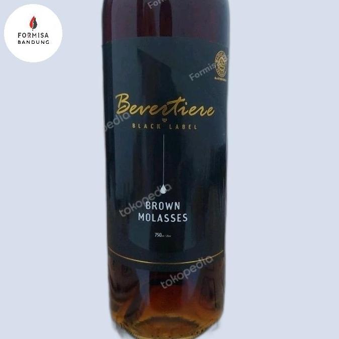 Toneoo- Bevertiere Black Label Brown Molasses 750Ml Sirup Rum 0% Halal Formisa