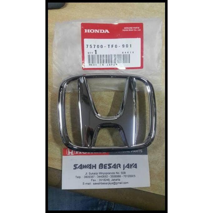 GRATIS ONGKIR EMBLEM LOGO H DEPAN HONDA JAZZ 2012 2013 