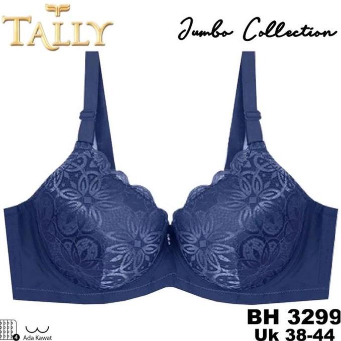 Misa- Syakilasunderwear Bh Bra Cup D Cup Jumbo Tally 3299 Kawat Dan Busa Tipis Kait 4