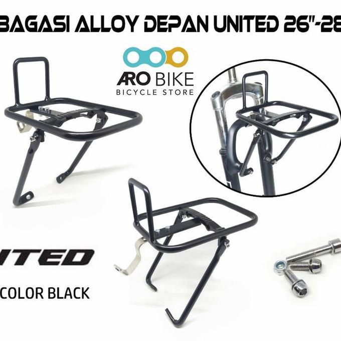 Rak Bagasi depan sepeda United alloy mtb federal 26 - 28 inch