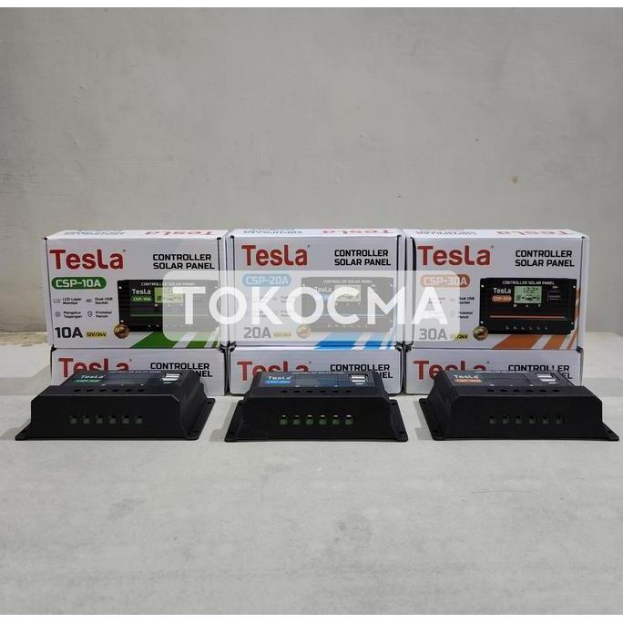 Alat Control Solar Panel Surya 10A,20A,30A/Controler Solar Panel Tesla