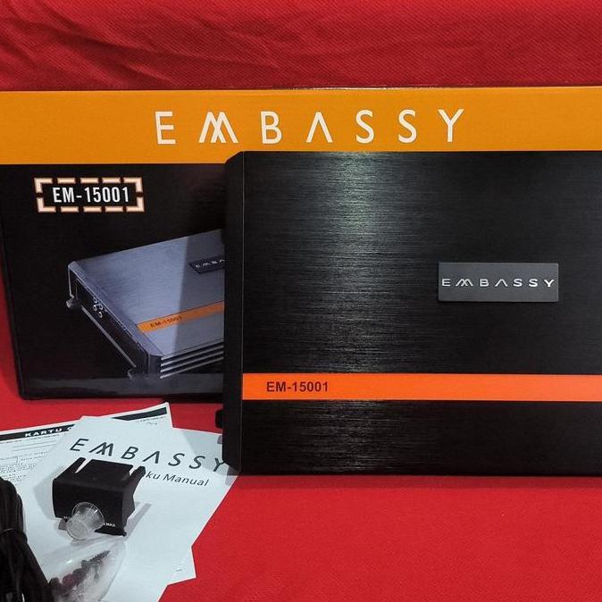 Monoblock Embassy EM-1500.1 - High Quality Monoblock Kelas D